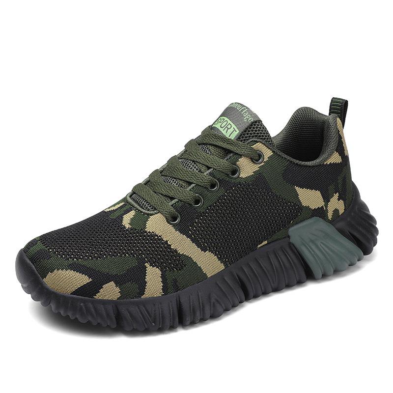 Outdoor camouflage shoes men s and women s sports shoes hiking shoes construction site work shoes 35