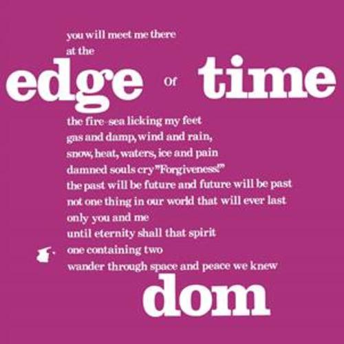 LP Record DOM - Edge Of Time SOMM099 Sommor 2024 Spain Rock