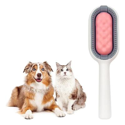 Pet Brush Grooming Comb Soft Bristles Pet Grooming Brush for Massage and Removal of Loose Hair