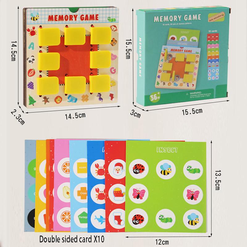 

Memory Board Games Kid Creativity Toy Pattern Matching Logice Thinking Brain Intellectual Challenge Games Education Toy