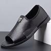 Open-toed men's breathable sandals soft-soled outer wear driving shoes outdoor casual shoes