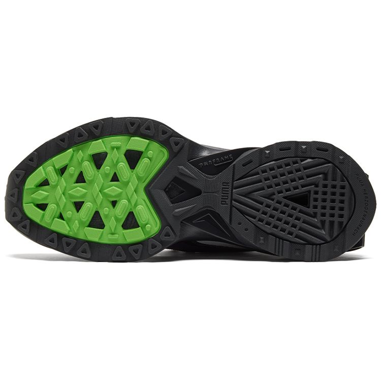 Puma Pwrframe Op-1 Fabric Two-Layer Cowhide Collaboration Sports Low-Top Casual Shoes Unisex sneaker Asphalt 382110-01