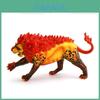 Kids Western Mythological Animal Pvc Figures Collection With Realistic Fire Lion And Ice Bear For Learning