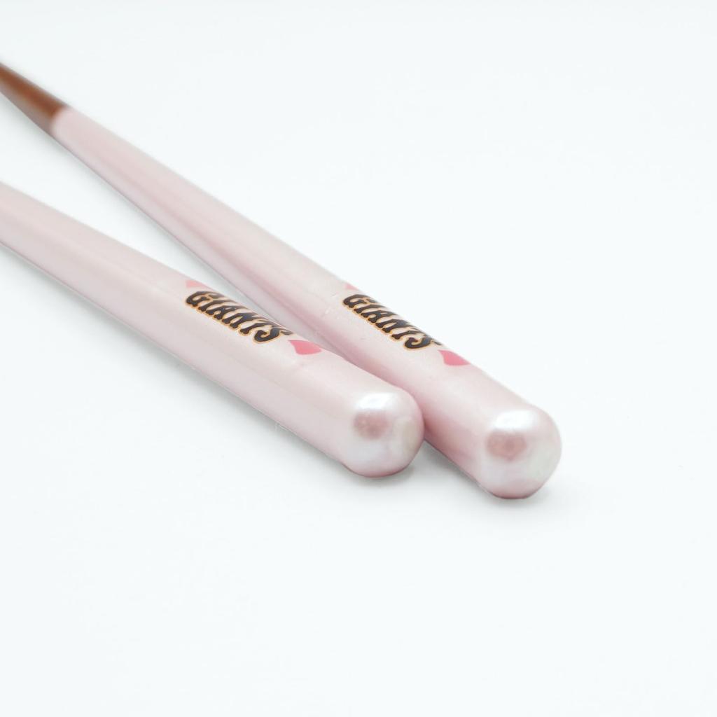 Hyōzaemon Kattobashi PINK Yomiuri Giants Chopsticks, Made in Japan, 21.5cm, AD-651