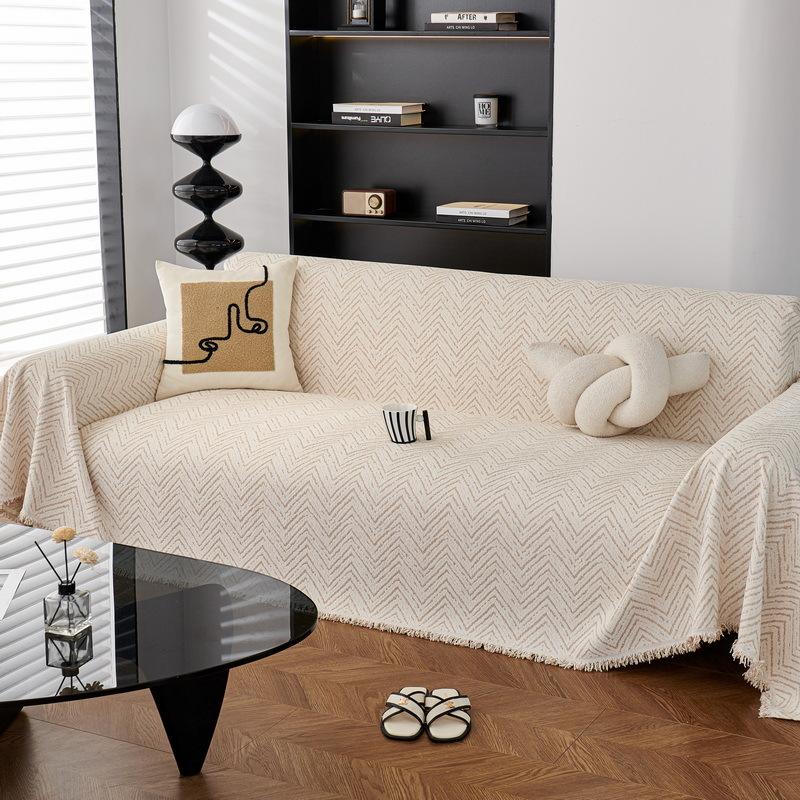Chenille High-End Sofa Handtuch Neujahr Licht Luxus High-End Sofa Überwurf Tuch Anti-Katzenkralle Vollständige Abdeckung Sofa Decke