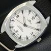 REFURBISHED HAND-WINDING SWISS MENS WHITE COLOR DIAL WATCH A431751-2 R108-a431751