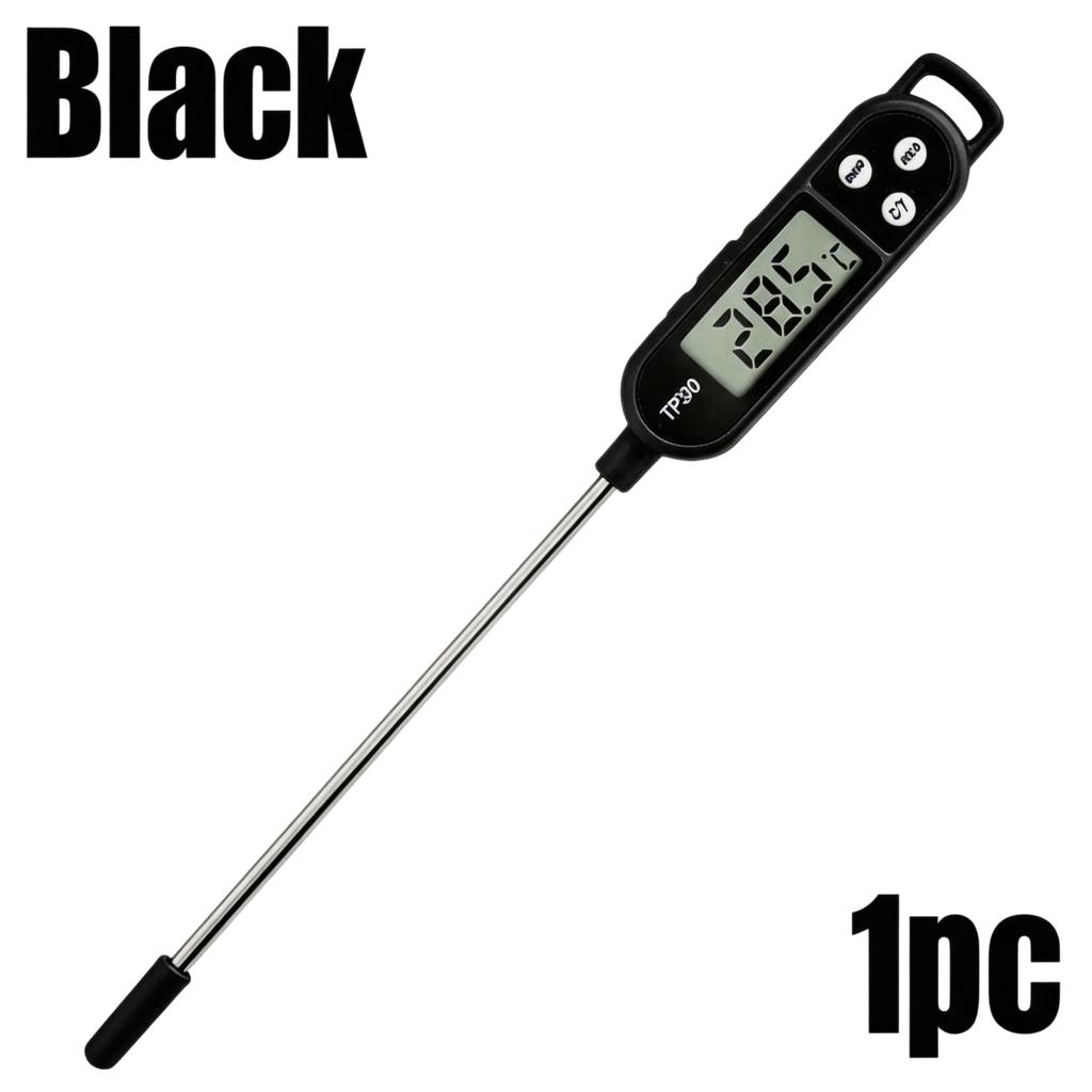 1/2pcs Digital Food Thermometer with LCD Display Meat Temperature Safety Plastic Probe for Home Cooking BBQ Use Kitchen Gadgets