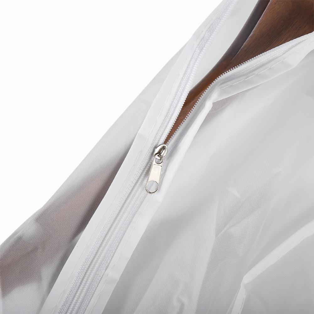 Transparent Dustproof Cover Reusable Garment Bag Seasonal Storage Garment Cover  Home Use