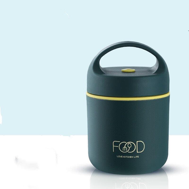 XIDERUN 304 Stainless Steel Insulated Food Jar with Spoon