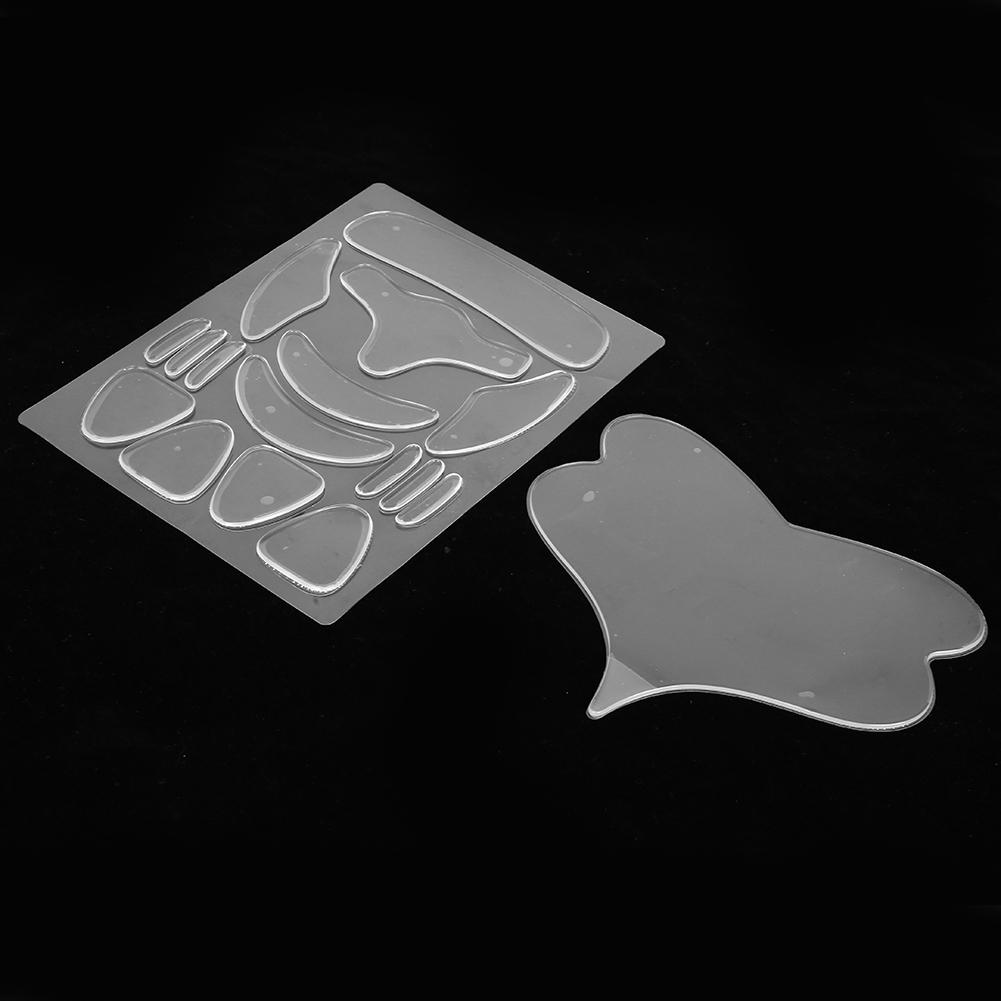 17 Stück Anti-Falten-Pad Facelifting Wiederverwendbarer Stirnaufkleber Silikon Brustpflaster Hautpflege