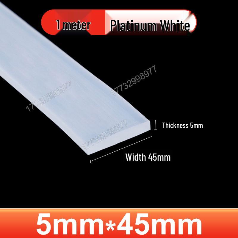 High-Temperature Resistant Transparent Silicone Rubber Sealing Strip
