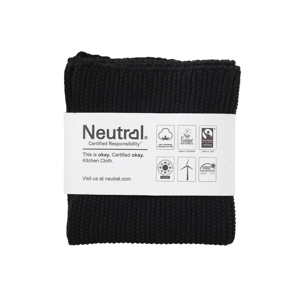 Neutral Pearl Knitted Cleaning Cloth (Pack of 2)