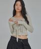 TOPGIRL Double-Tie Long Sleeve Top_T416Tp113