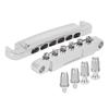 Electric Guitar Bridge Full Set 12 String Zinc Alloy Silver Guitar Parts Accessories