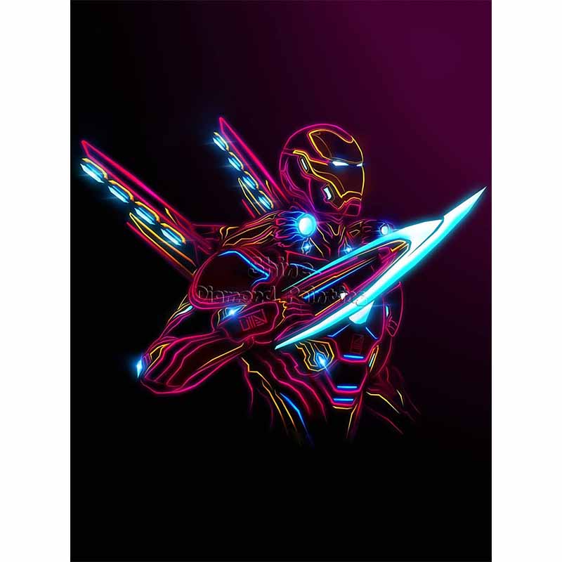 

5D DIY Набор для алмазной живописи Manwei Art Алмазная вышивка Стразы Украшения для дома Round 20x30cm