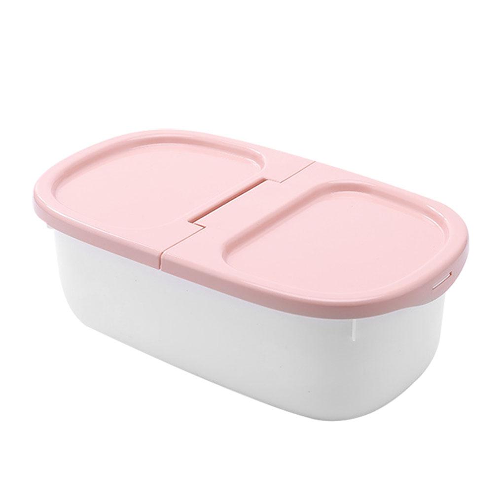 

Контейнер для хранения риса с защитой от насекомых, влагонепроницаемый, для дома и кухни, коробка для зерна с крышкой, пластиковая герметичная 33.5x12x19.5cm