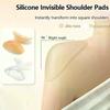 Silicone Shoulder Pads Invisible Right-angle Shoulder Pads Enlarged And Thickened Shoulder Pads
