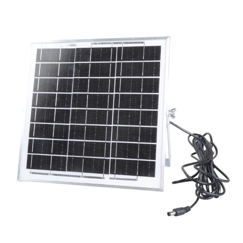 Solar Powered 6 Inch Exhaust Fan With Brushless Motor Low Noise Ventilation For Indoor Outdoor Sheds Greenhouses