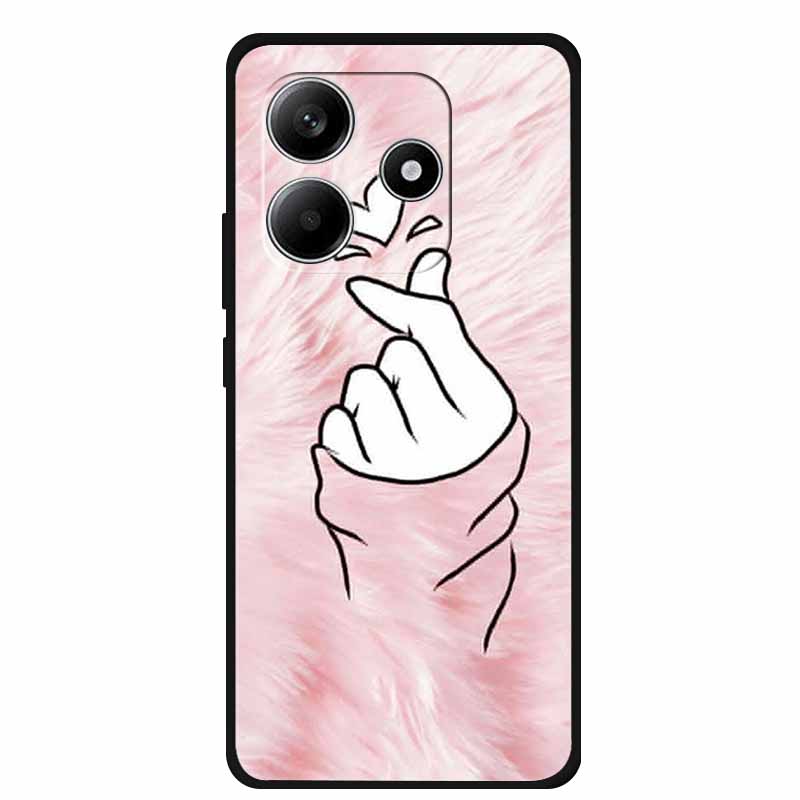 Lovely Case For Redmi Note 14 5G Cover Painted Cats Soft TPU Silicone Cover for Xiaomi Redmi Note 14 Pro Plus 5G Back Case Coque
