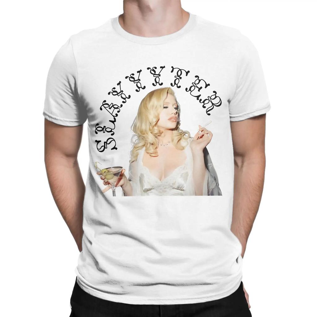 Harajuku T-Shirt Summer Slayyyter American Singer Leisure T Shirts  Cotton Tee Shirt for Men's Y2K Fun Short Sleeve Top Tees