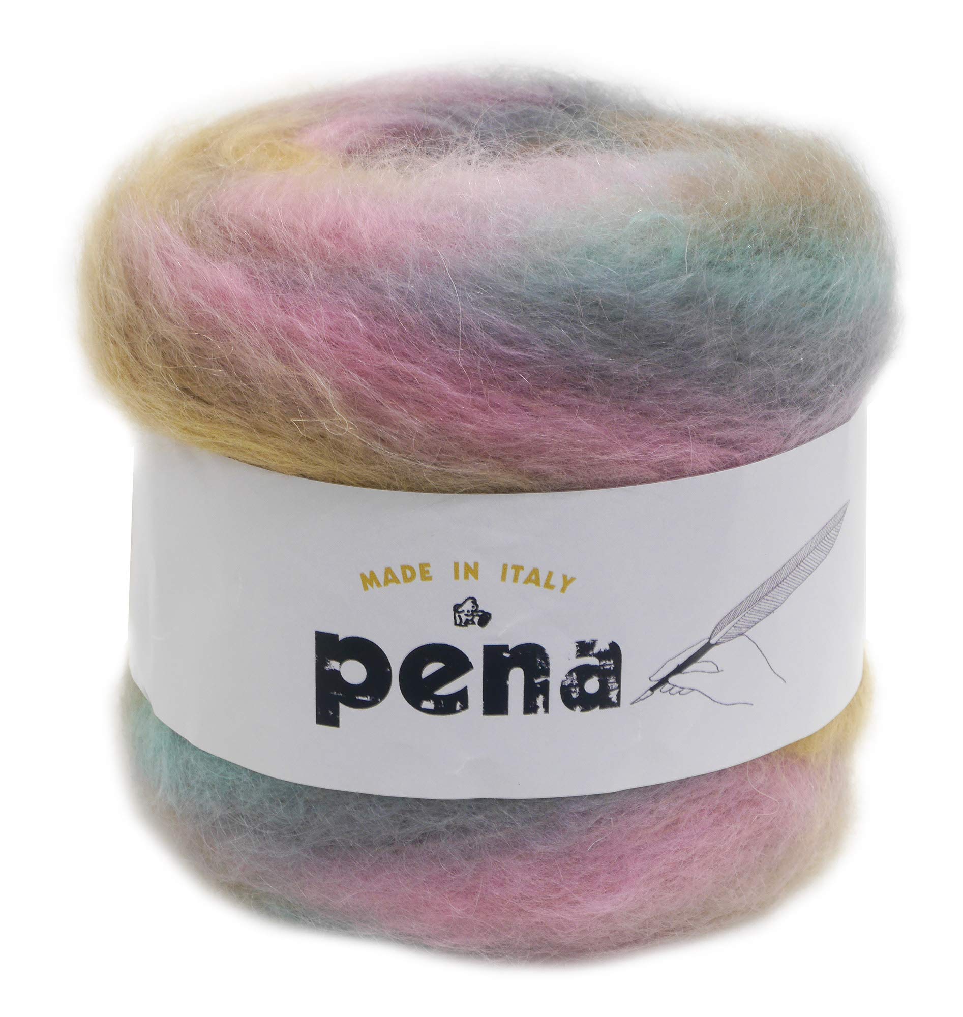 

Puppy Pena Extra Set of 2 67 Yarn, Thick, Col. 100, Multi-Type, 150g, Approx. 270m, Balls,