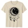 Crescent Moon Celestial Crystal Dangle Magic TShirt