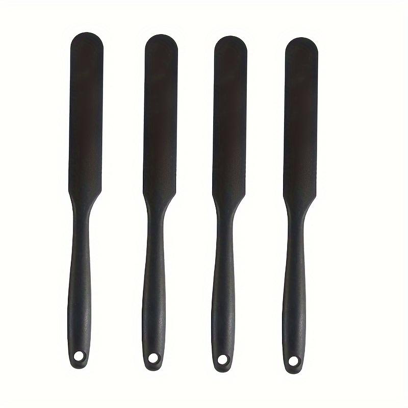 4pcs Silicone Spatula Set - Heat Resistant, Non-Stick, Easy Clean, Ergonomic Design for Comfortable Grip -Perfect for Baking, Cooking, Outdoor Leisure