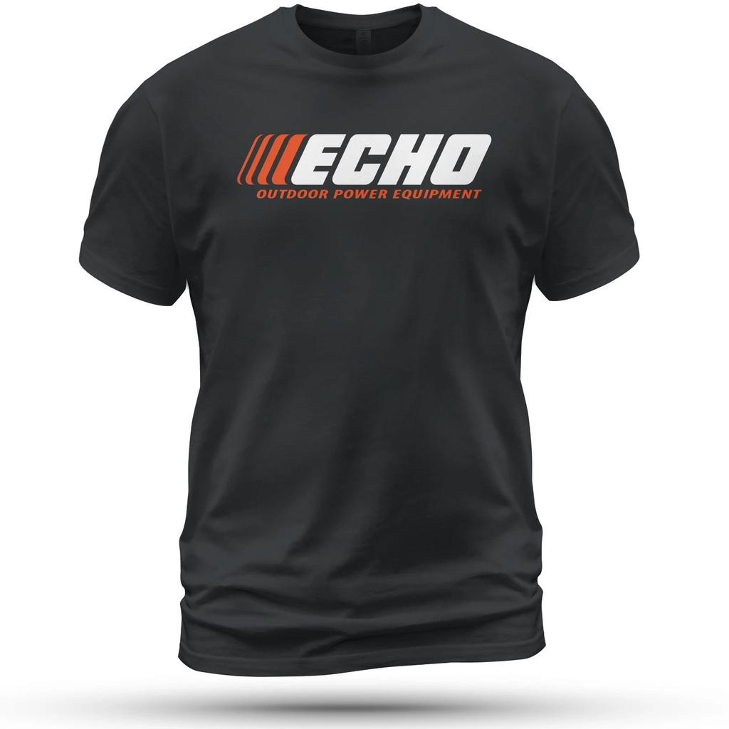 Echo Outdoor Power Equipment Tričko Vtipné Velikost S-5XL Vyrobeno v USA