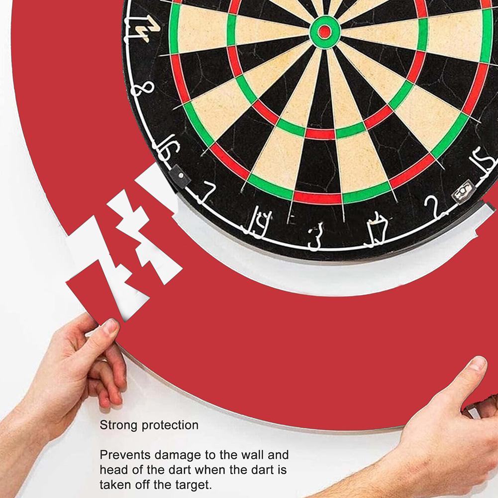 17.75In Dartboard Surround Red For Dartboard Universal Wall Protection Splicing Dartboard Surround Ring Dart Accessories