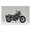 OVER Racing SS Megaphone Silent Black for Honda Rebel 250 Slip-On (2017-2022) (Product Code 17-13-021)