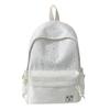 Schoolbag new junior high school schoolbag for girls, primary and secondary school students, large capacity, light, small and fresh backpack