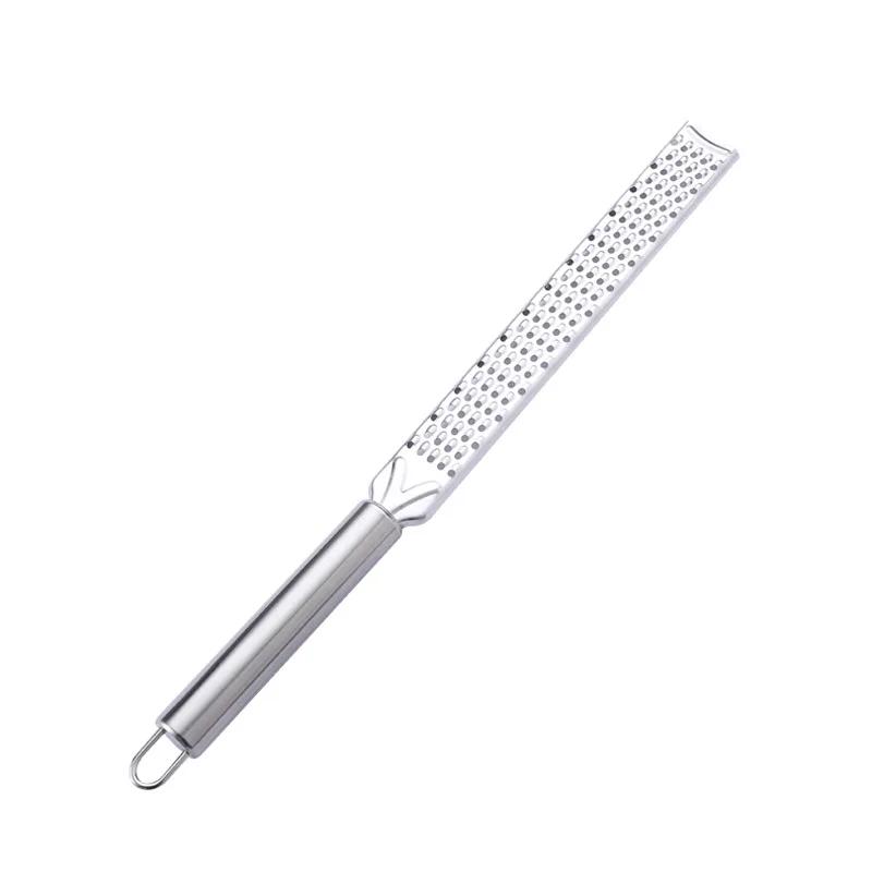 

1PC Stainless steel kitchen lemon peel slicer, household cheese slicer, chocolate scraper, baking tool срібний