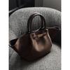 Exquisite Retro Large Capacity Wing Dumpling Tote and Crossbody Bag