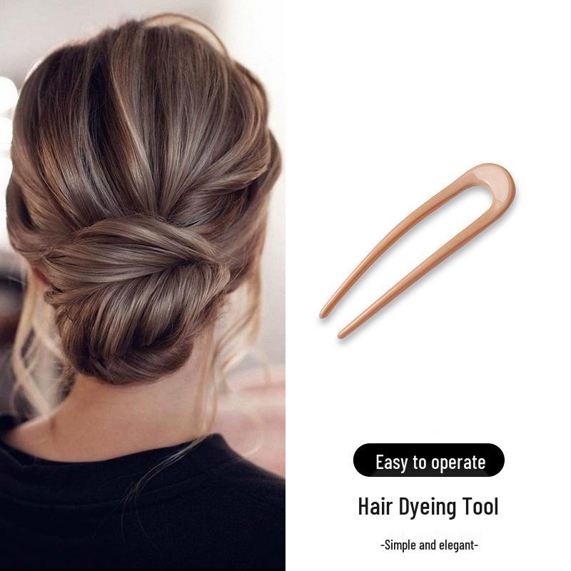 

Elegant U-Shaped Hairpin for Women - Secure Updo Hair Clip and Comb