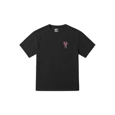 Vans Off The Wall Tričko Krátky rukáv Jednoduchý sveter Bežné tričko s krátkym rukávom Unisex Vrcholy VN000QNEBLK
