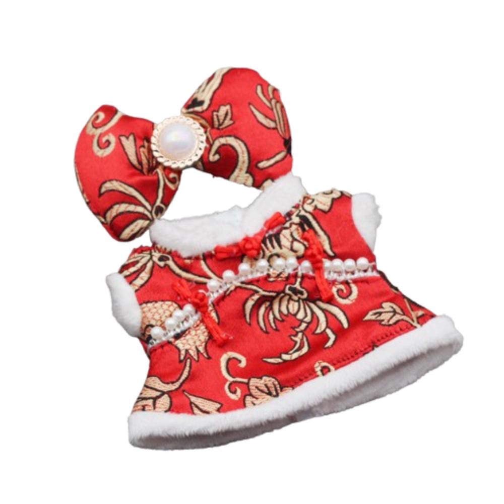 

Праздник Весны 17 см Кукла Лабубу Наряд Мини Хлопковая Одежда для Куклы Хлопковые Аксессуары для Куклы Style 1