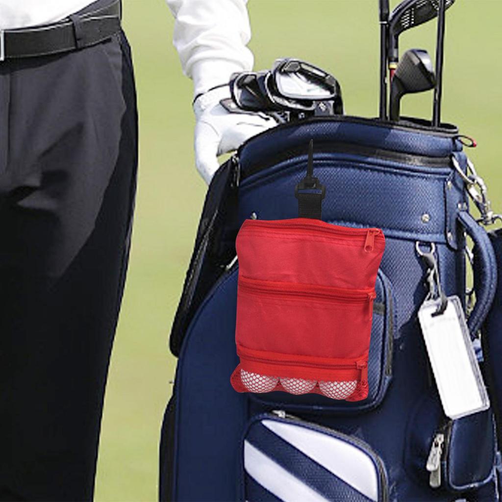 Torba na piłki golfowe Prezent dla golfisty Wielofunkcyjny Profesjonalny Przenośny Uchwyt na wartościowe przedmioty na markery