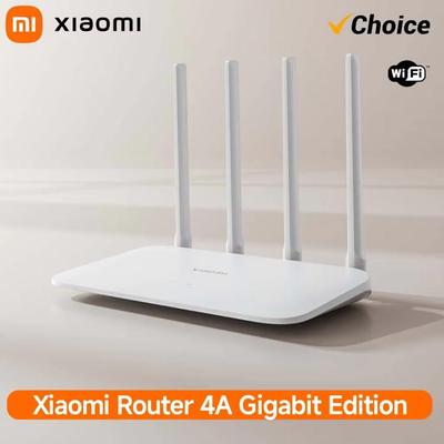 Xiaomi 5G Domácí Chytrý Router 4A Gigabitová Edice Duální Gigabit 1200M Dvoupásmová Bezdrátová Rychlost Čtyři Antény pro Průchod Zdi Dvoupásmová Integrace