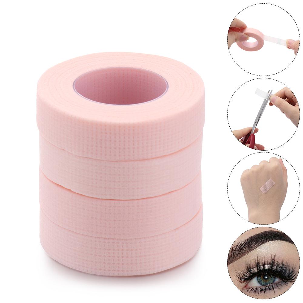 1/3/5 Roll 9m Professional Lash Tape Eyelash Extension Tapes Breathable Micropore Fabric Easy Tear Eye Tapes Eye Makeup Tool