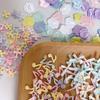 50Pcs Mix Card Cover Decoration Bow Heart-shaped Star Note Packaging Material Photocard Holder Making Doll Decor Accessories