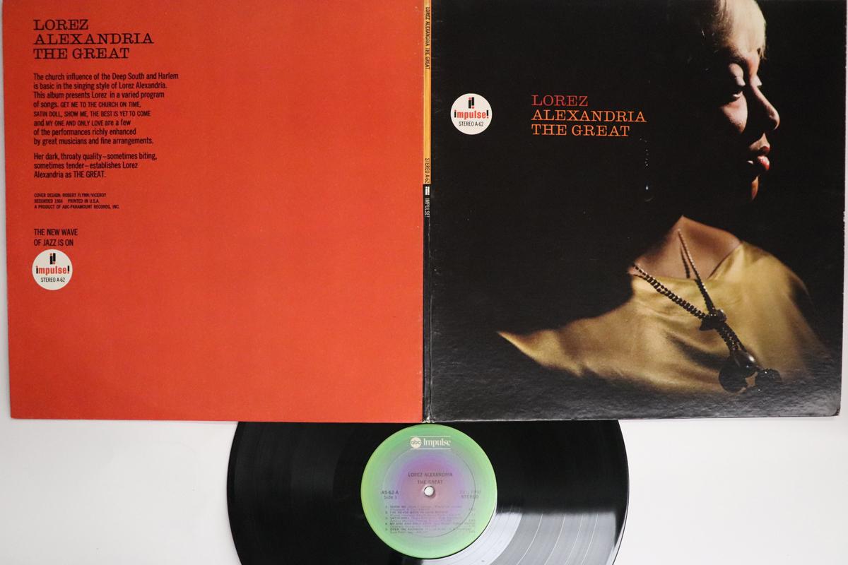 

LP Record LOREZ ALEXANDRIA Alexandria The Great AS62 IMPULSE US Jazz Used