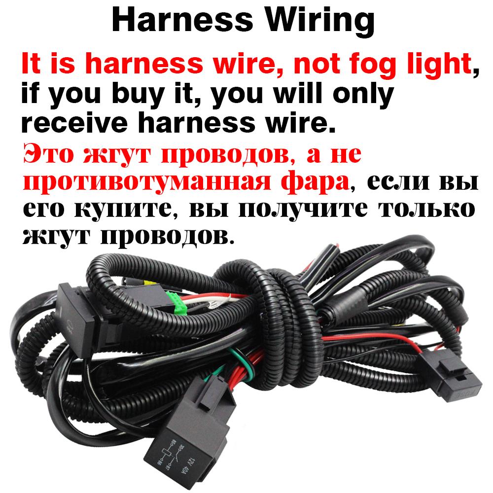 2 X Car Front LED Fog Light Accessories 30W H11 Lens Fog Lamp For Peugeot 308 2013 2014 2015 2016 2017 2018