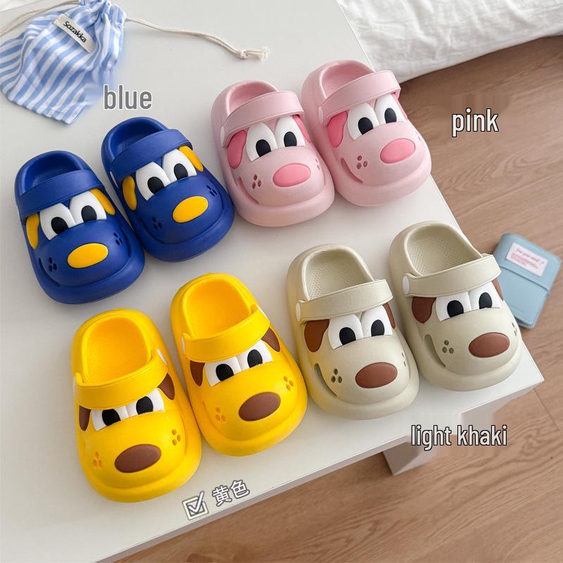 Waterproof Anti-collision Toe Cap Slippers - Baby & Toddler Sandals for Boys & Girls (1-Year-Old)