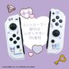 Alone Separate Clear Case for Switch OLED #Unipo Sanrio Characters Kuromi ALG-NSUQKUSC
