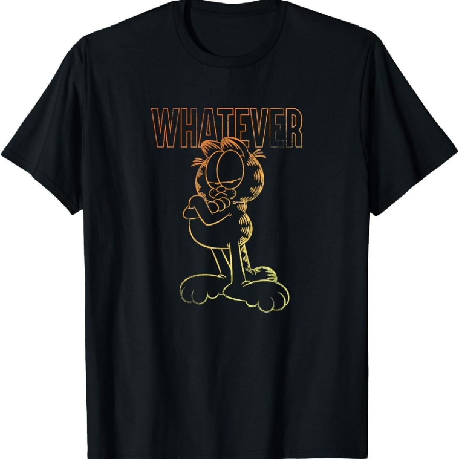 

Garfield Whatever Ombre Garfield T-Shirt L чорний