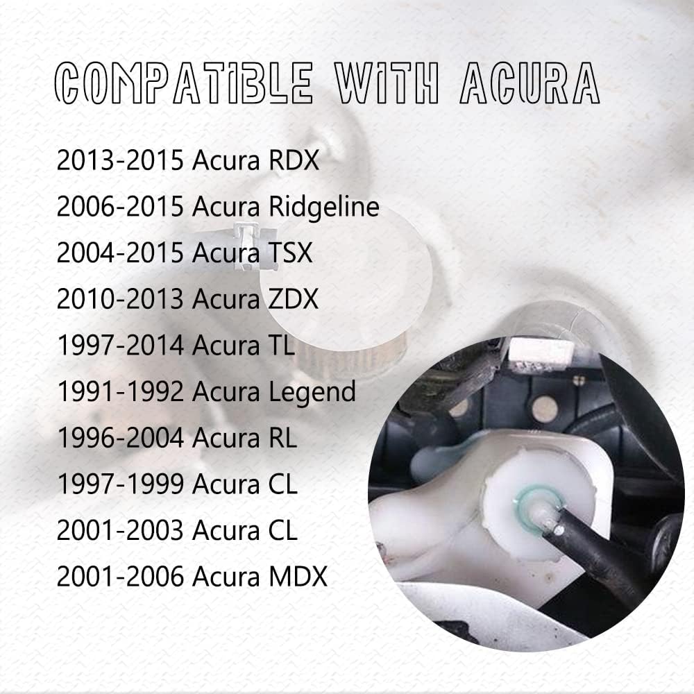 2 PCS Radiator Coolant Reservoir Overflow Tank Cap with Joint, Coolant Reservoir Cap Fit for Honda Acura Accord Civic Pilot Insight Element,