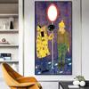 Abstract Famous Poster Gustav Klimt Kiss Canvas Painting Modern Art Print Bedroom Wall Picture Home Living Room Gallery Decor