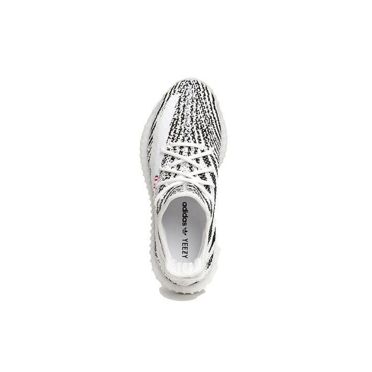 Adidas Originals Yeezy Boost 350 V2 Zebra Sports Comfortable Durable Non-Slip Low-Top Lifestyle Casual Shoes Unisex Sneaker White Black CP9654-2020