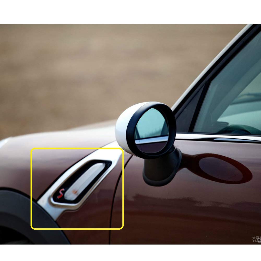 Clear Lens OEM Fender Side Marker Light Cover 2011-2016 R60 R61 Turn Signal Lamp