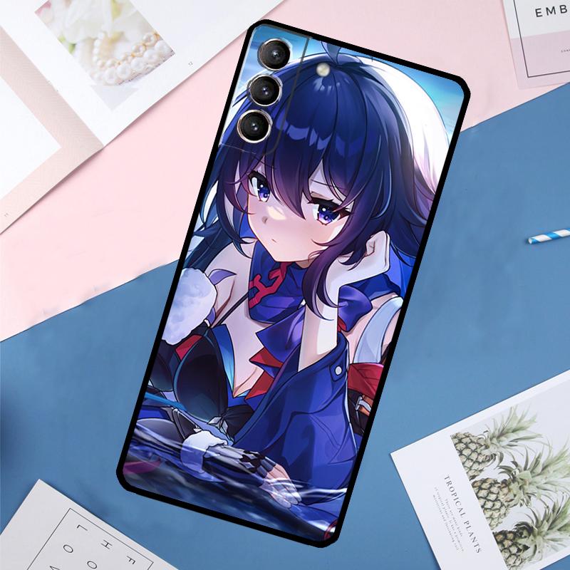Honkai Star Rail Seele Case For Samsung Galaxy S25 Ultra S21 S22 S24 S23 Ultra S9 S10 Plus S21 FE S25 FE Back Cover